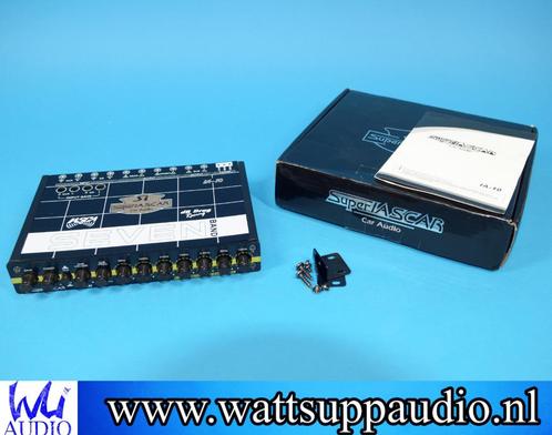 SuperIASCAR 7 band Equalizer IA-10 DB DRAG EQ, Auto diversen, Autospeakers, Gebruikt, Ophalen of Verzenden