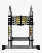 Nieuwe Telescoop vouwladder 4.4 meter met  stabilisatiebalk., Ophalen, Het goedkoopste adres, Nieuw, Opvouwbaar of Inschuifbaar
