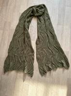 Warme sjaal groen, 205 cm lang, Kleding | Dames, Mutsen, Sjaals en Handschoenen, Ophalen of Verzenden, Zo goed als nieuw, Sjaal