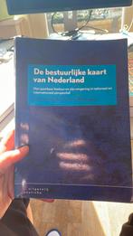 De bestuurlijke kaart van Nederland, Boeken, Studieboeken en Cursussen, Breeman, Noort, Rutgers, Ophalen of Verzenden, Zo goed als nieuw