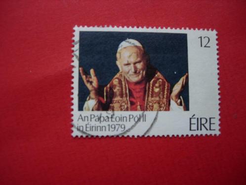 Ierland 1979 Pausbezoek, Postzegels en Munten, Postzegels | Europa | Overig, Gestempeld, Ierland, Verzenden