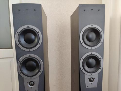 Dynaudio Contour S3.4 Black Ash in topstaat, Audio, Tv en Foto, Luidsprekers, Zo goed als nieuw, Front, Rear of Stereo speakers