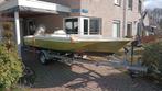 Aluminium speed/consoleboot met 90 pk Honda, Watersport en Boten, Speedboten, Benzine, 70 tot 120 pk, Buitenboordmotor, Zo goed als nieuw