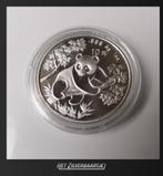 Panda 1992 - 1 Oz 0.999 Zilver - Large date, Ophalen of Verzenden, Zilver