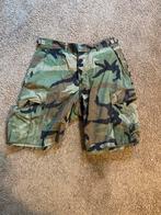 Korps Mariniers Broek Verkort - Maat M, Kleding | Heren, Ophalen of Verzenden, Gedragen, Maat 48/50 (M), Groen