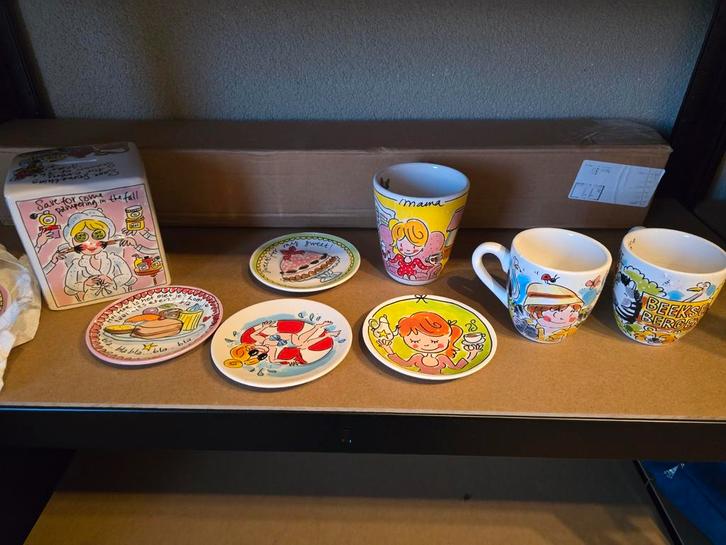 Blond Amsterdam servies restpartij, Kinderen en Baby's, Speelgoed | Speelkeukens, Gebruikt, Ophalen of Verzenden