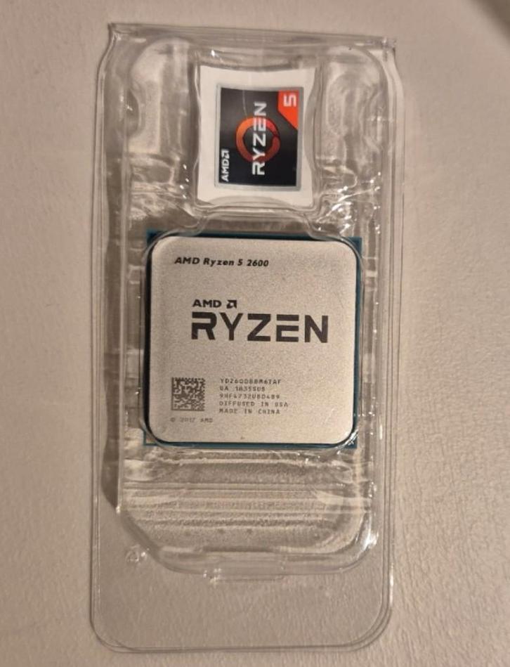 AMD Ryzen 5 2600 Wraith (BOX) Boxed, Computers en Software, Processors, Gebruikt, 6-core, 3 tot 4 Ghz, Ophalen of Verzenden