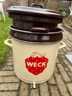 WECK sapketel, Ophalen, Gebruikt