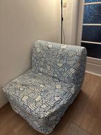 Ikea folding chair bed, Huis en Inrichting, Ophalen, Eenpersoons, Blauw, Zo goed als nieuw