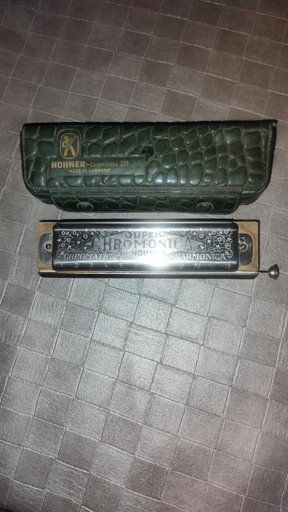 Hohner Chromonica 270 Mondharmonica, Muziek en Instrumenten, Blaasinstrumenten | Mondharmonica's, Gebruikt, Chromatisch, Overige typen