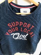 Mooie trui/sweatshirt, maat M, Merk: Miss America, Kleding | Dames, Maat 38/40 (M), Blauw, Ophalen of Verzenden, Zo goed als nieuw