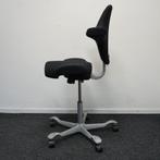 HAG Capisco 8106 Bureaustoelen | Zwart | Nieuwe Stof, Huis en Inrichting, Bureaustoelen, Gebruikt, Zwart, Ophalen of Verzenden