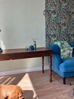 EETTAFEL: LEUKE BROCANTE TAFEL, Huis en Inrichting, Tafels | Eettafels, Gebruikt, Vijf personen of meer, 150 tot 200 cm, Rechthoekig