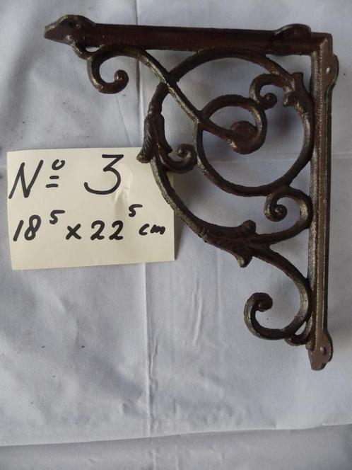 plankdrager plankdragers plankendragers hoeksteun hoeken eck, Antiek en Kunst, Curiosa en Brocante, Ophalen of Verzenden