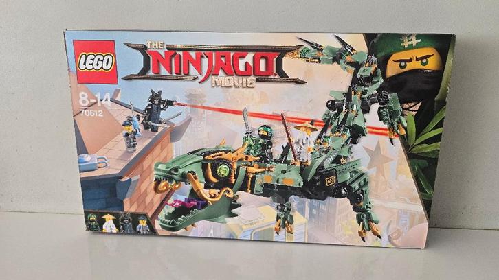 Lego Ninjago Movie groene Ninja mecha draak - 70612, Kinderen en Baby's, Speelgoed | Duplo en Lego, Zo goed als nieuw, Lego, Complete set