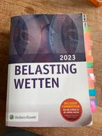 Belastingwetten 2023 - Wolters Kluwer, Boeken, Ophalen of Verzenden, Gamma, Gelezen, Niet van toepassing
