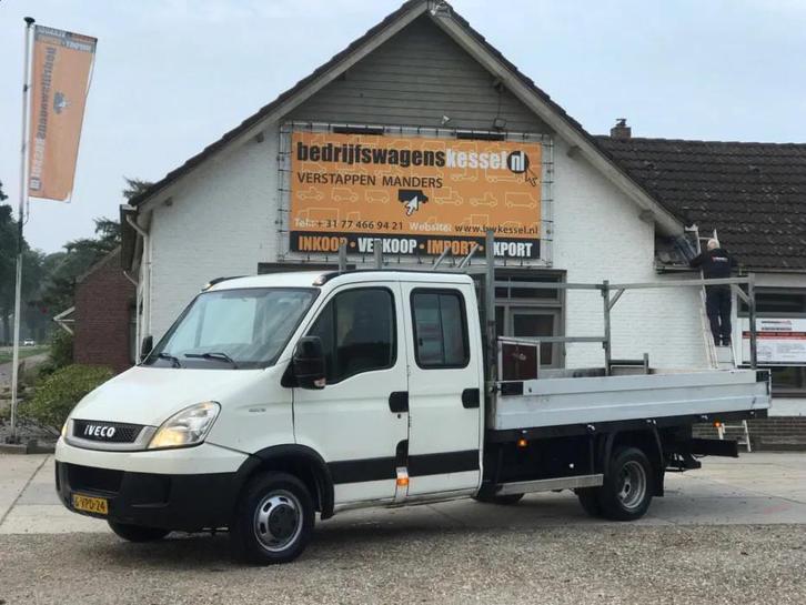 Iveco Daily 40C15 3.0 HPi Open Laadbak N1 (bj 2011), Auto's, Bestelauto's, Bedrijf, Te koop, ABS, Centrale vergrendeling, Mistlampen