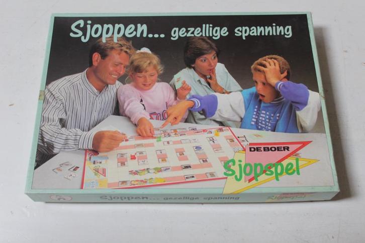 sjopspel, Hobby en Vrije tijd, Gezelschapsspellen | Bordspellen, Gebruikt, Een of twee spelers, Drie of vier spelers, Ophalen of Verzenden
