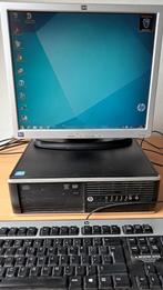HP Compaq Elite 8300 SFF, Computers en Software, Desktop Pc's, Ophalen, Hp, Gebruikt, Met monitor