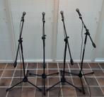 Microfoon set met standaards en kabels, Muziek en Instrumenten, Standaards, Ophalen, Gebruikt, Microfoon