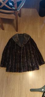 bontjas, Ophalen of Verzenden, Gedragen, Maat 38/40 (M), Bruin