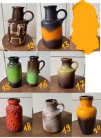 West Germany,Loré Beesel,Mobach,Carstens vazen bloempotten., Antiek en Kunst, Ophalen of Verzenden