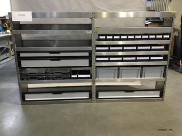 Aluminium TOM-LOCK bedrijfswagen inrichting GK-016 beschikbaar voor biedingen