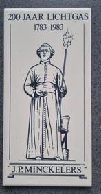 200 jaar lichtgas tegel Minckelers, Ophalen, Minder dan 50 cm, Gebruikt, Oorspronkelijke maker