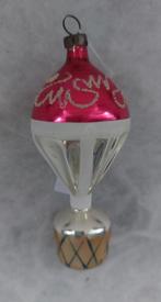 Oude antieke kerstbal luchtballon, Diversen, Ophalen of Verzenden