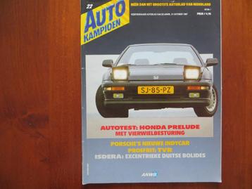 Autokampioen 22 1987 Honda Prelude, Isdera, TVR S Convert. beschikbaar voor biedingen