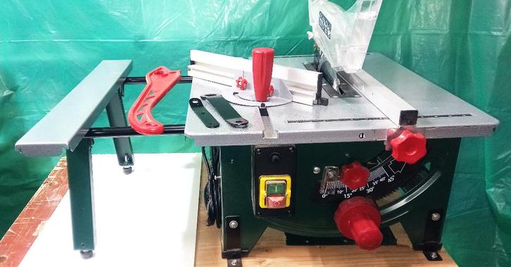 Tafelcircelzaag, Doe-het-zelf en Verbouw, Gereedschap | Zaagmachines, Zo goed als nieuw, Cirkelzaag, 1200 watt of meer, 30 tot 70 mm