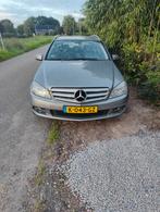 Mercedes-Benz C-Klasse 1.8 C180 Kompressor Estate 2009 Grijs, Auto's, 13 km/l, Achterwielaandrijving, 74 €/maand, Zwart