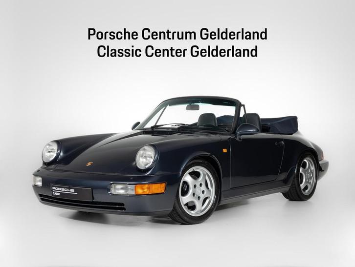 Porsche 911 964 Carrera 2 Cabriolet, Auto's, Porsche, Bedrijf, Te koop, Open dak, Benzine, Cabriolet, Handgeschakeld, Origineel Nederlands