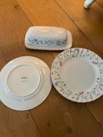 Johnson Brothers 3 bordjes met botervloot, Ophalen of Verzenden