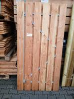 Douglas poort met ijzeren frame. 1 m breed en 1.95 m hoog, Tuin en Terras, Ophalen, Nieuw, 150 tot 200 cm, Hout