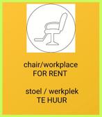 Stoel/werkplek te huur _+30€ bij formidable Kappers Leiden, Diversen, Overige Diversen, Nieuw, Ophalen of Verzenden