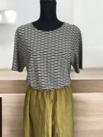 Dames c&a shirt gestreept zwart m 38 40 top woman strepen, Maat 38/40 (M), Zwart, Ophalen of Verzenden, Zo goed als nieuw