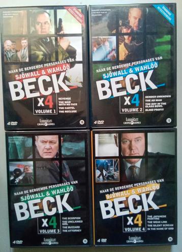 Beck  - Volumes 1-4 Lumière Scandinavische serie  beschikbaar voor biedingen