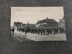 Schoondijke Markt peloton militairen 1914- 1918, Ophalen of Verzenden, Voor 1920, Ongelopen, Zeeland