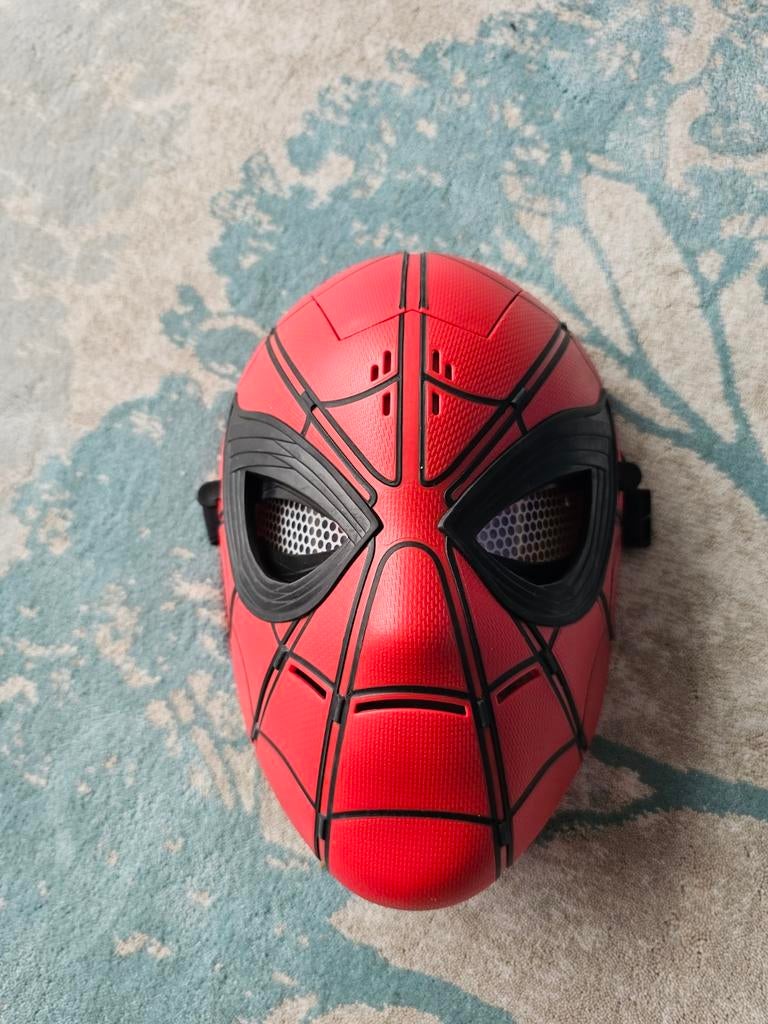 Spiderman Masker - Zo goed als nieuw, Ophalen of Verzenden, Zo goed als nieuw, 104 of kleiner, Jongen of Meisje