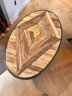 Salontafel ovaal, Ophalen, Gebruikt, 50 tot 100 cm, 50 tot 100 cm