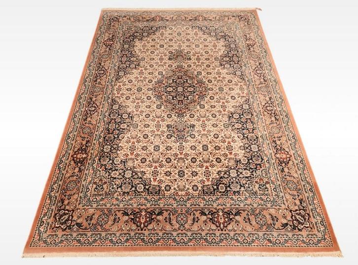 Vintage Persian wol Ardistan pink medall Tabriz 170x245cm, Huis en Inrichting, Stoffering | Tapijten en Kleden, Gebruikt, 150 tot 200 cm