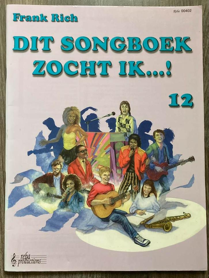 DIT ZONGBOEK ZOCHT IK…! - Frank Rick, Muziek en Instrumenten, Bladmuziek, Zo goed als nieuw, Ophalen of Verzenden