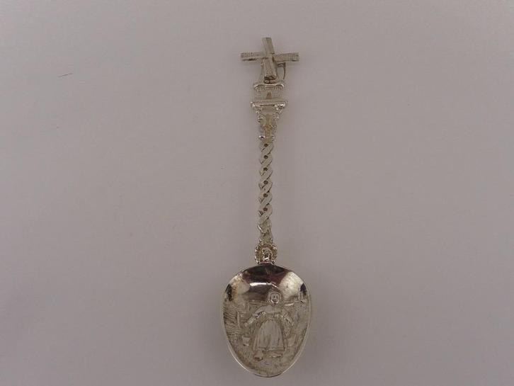 Zilveren theelepeltje Molen/waterdraagster              Z139, Antiek en Kunst, Antiek | Goud en Zilver, Zilver, Ophalen of Verzenden