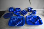Zenith Blauw vintage antiek servies, Ophalen of Verzenden