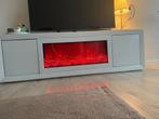 Moderne TV-meubel met ingebouwde elektrische haard, Huis en Inrichting, Ophalen, Zo goed als nieuw, 25 tot 50 cm, Minder dan 100 cm