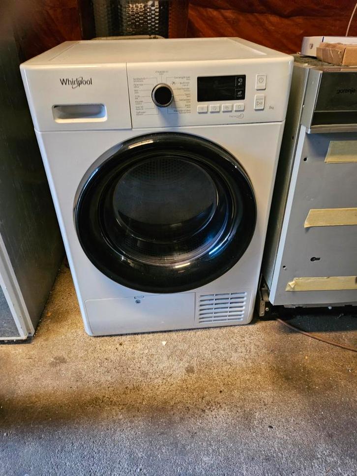 Warmtepomp droger 240,- met garantie, Witgoed en Apparatuur, Wasdrogers, Zo goed als nieuw, Overige typen, Voorlader, 6 tot 8 kg