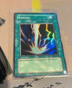 Yugioh raigeki super rare LOB, Hobby en Vrije tijd, Verzamelkaartspellen | Yu-gi-Oh!, Ophalen of Verzenden, Zo goed als nieuw