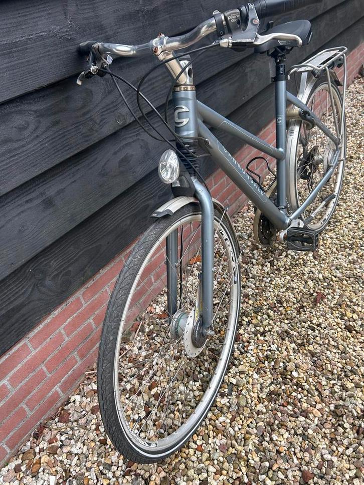 Cannondale Damesfiets Hybride - 53cm, Fietsen en Brommers, Fietsen | Dames | Damesfietsen, Gebruikt, Overige merken, Versnellingen