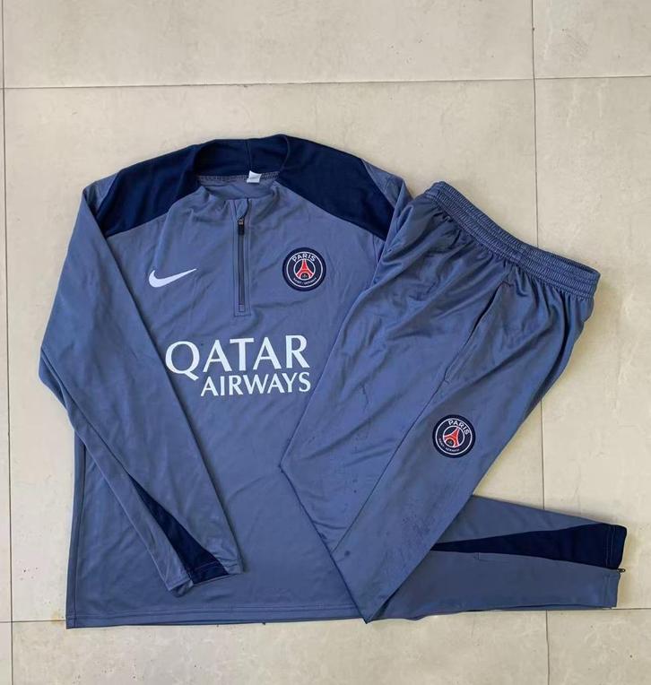 psg trainingspak, Kleding | Heren, Sportkleding, Nieuw, Voetbal, Overige maten, Grijs, Verzenden